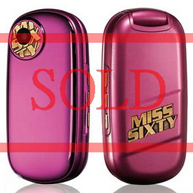 Pink Alcatel Miss Sixty OT-660 Fashion Phone - Boxed